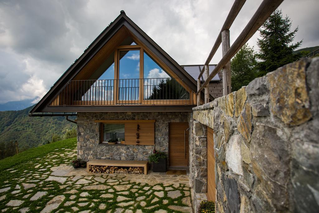 Eco Chalet Astramontana Tolmin Eksteriør billede