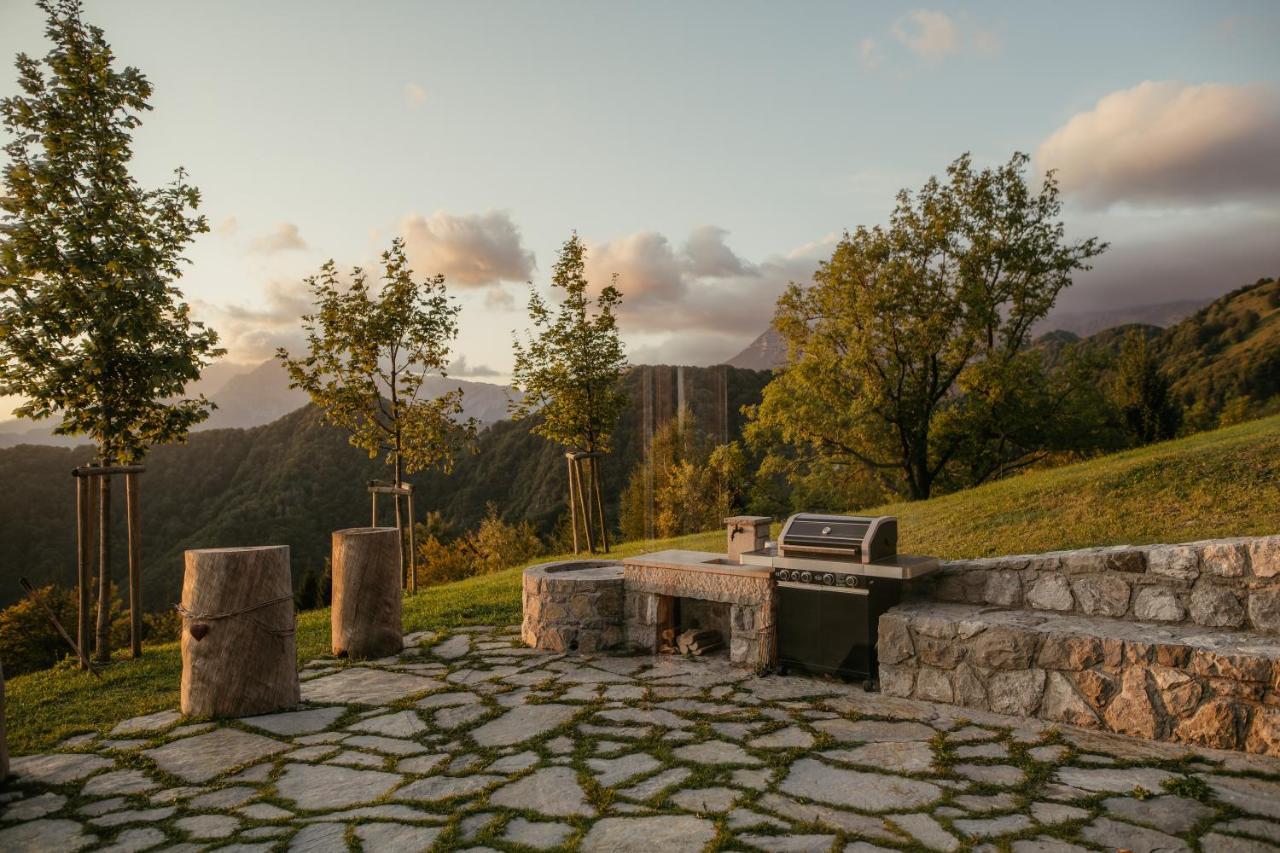 Eco Chalet Astramontana Tolmin Eksteriør billede