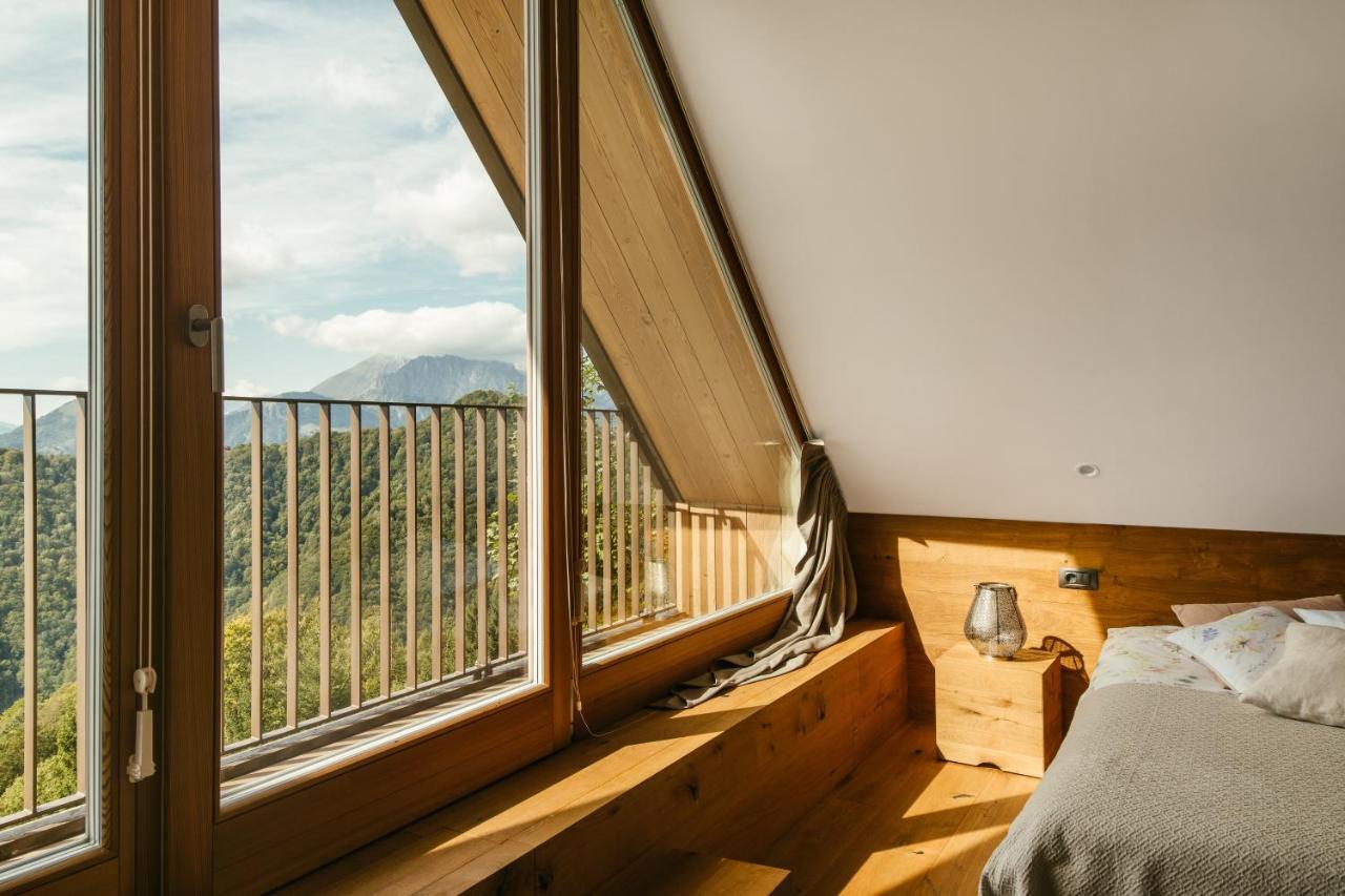 Eco Chalet Astramontana Tolmin Eksteriør billede