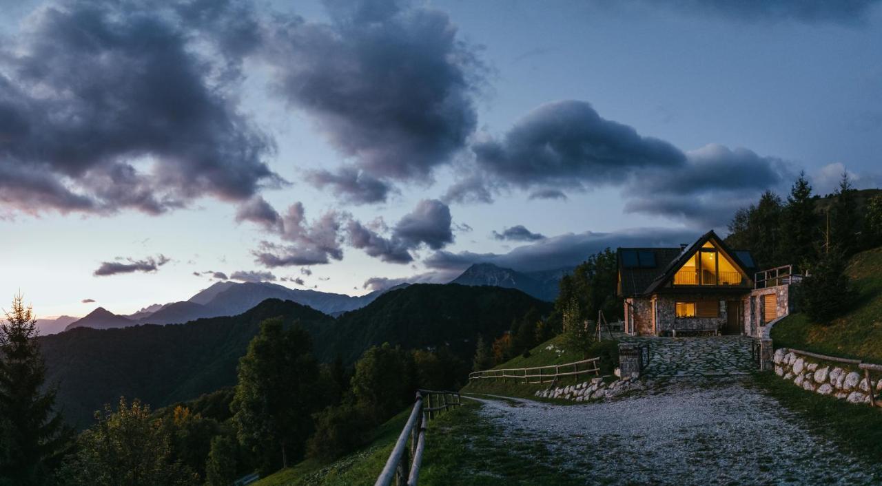 Eco Chalet Astramontana Tolmin Eksteriør billede