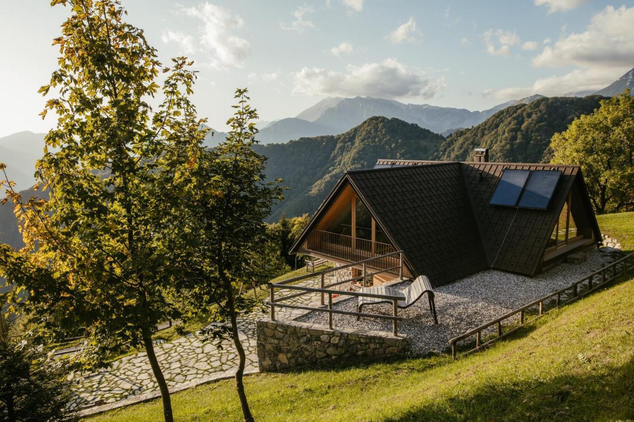 Eco Chalet Astramontana Tolmin Eksteriør billede