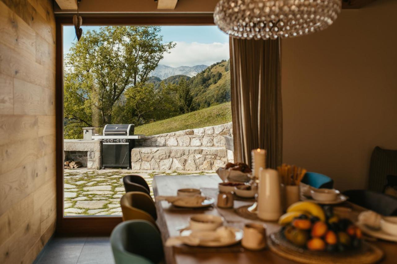 Eco Chalet Astramontana Tolmin Eksteriør billede